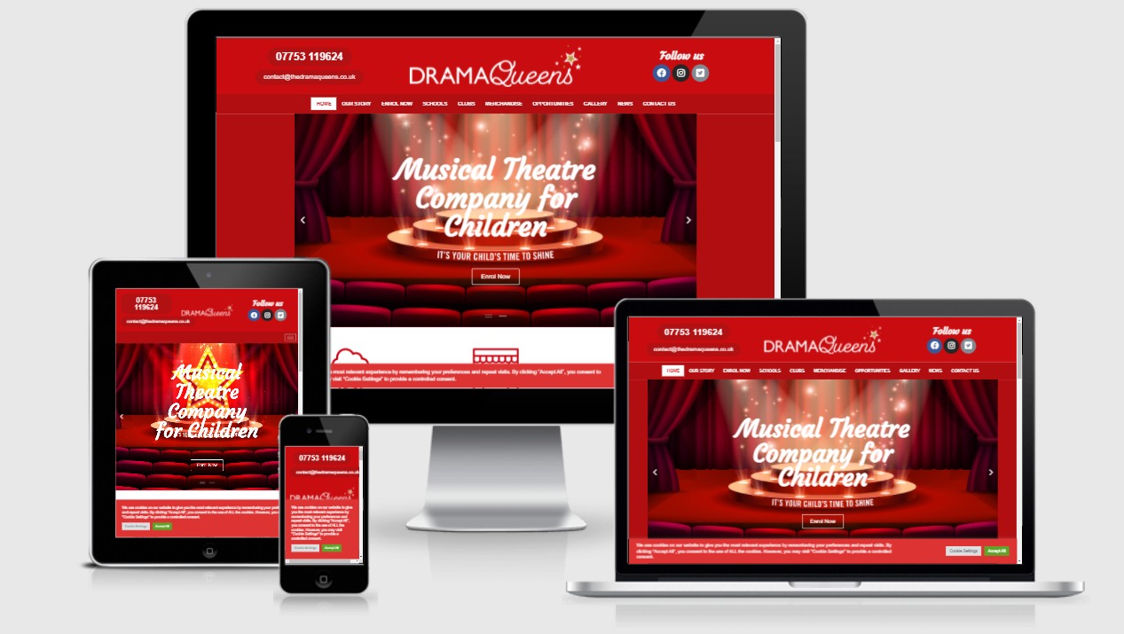 Drama Queens Website